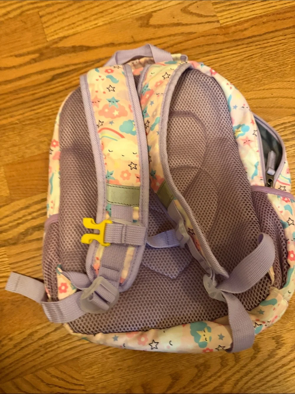 Kids Purple Unicorn & Rainbow Backpack